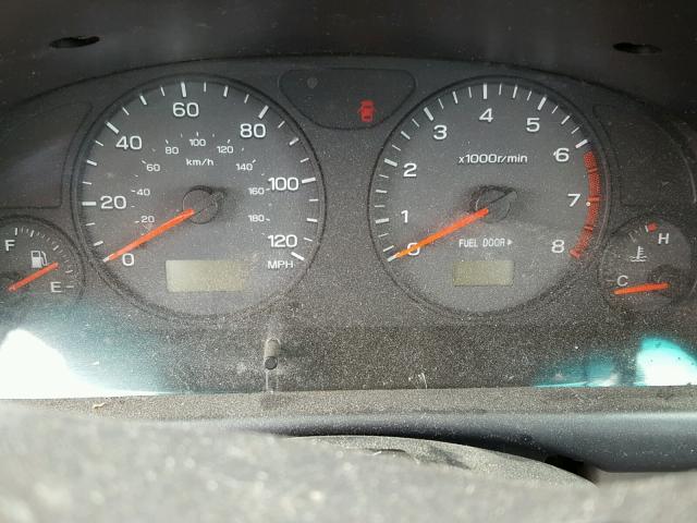 JF1SF65521H735960 - 2001 SUBARU FORESTER S GREEN photo 8