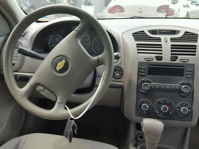 1G1ZS58N48F148376 - 2008 CHEVROLET MALIBU LS 蓝色 照片 9