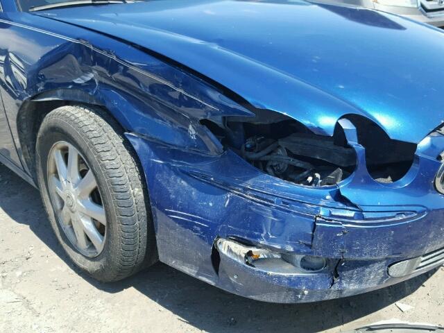 2G4WJ562551230315 - 2005 BUICK ALLURE CXL BLUE photo 9