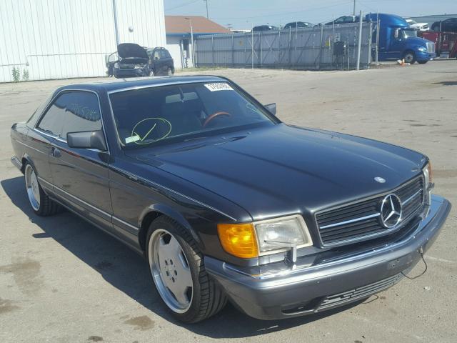 WDBCA45E2LA545216 - 1990 MERCEDES-BENZ 560 SEC BLACK photo 1