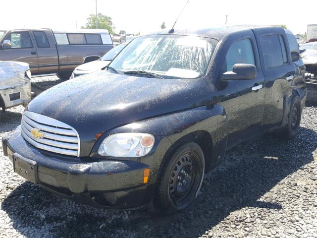 3GNDA13D86S663375 - 2006 CHEVROLET HHR LS BLACK photo 2
