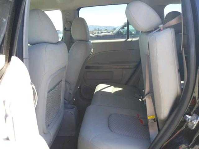 3GNDA13D86S663375 - 2006 CHEVROLET HHR LS BLACK photo 6