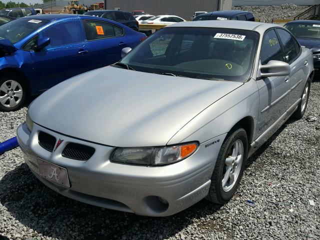 1G2WP52K4XF292068 - 1999 PONTIAC GRAND PRIX GRAY photo 2