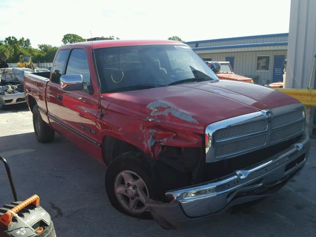 3B7HC13Y0VG776245 - 1997 DODGE RAM 1500 RED photo 1