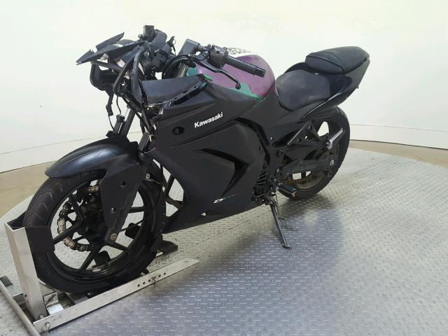 JKAEXMJ128DA09025 - 2008 KAWASAKI EX250 J PURPLE photo 4