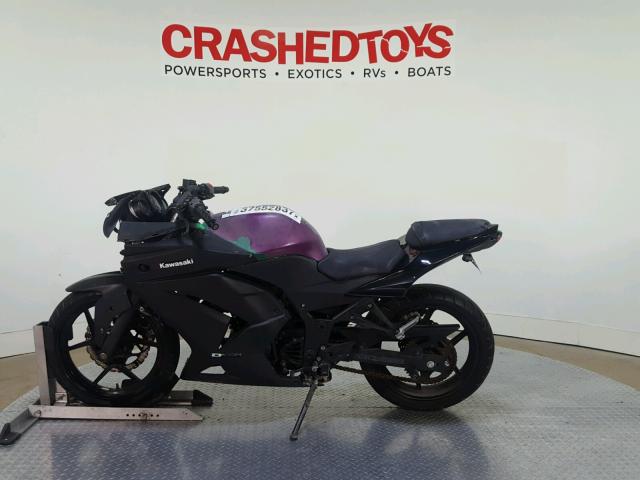 JKAEXMJ128DA09025 - 2008 KAWASAKI EX250 J PURPLE photo 5