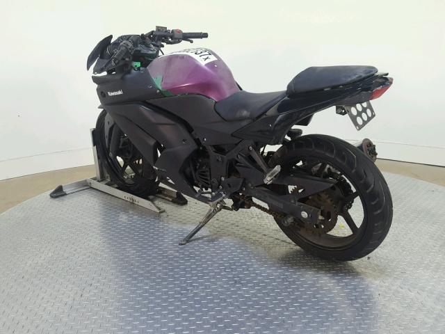 JKAEXMJ128DA09025 - 2008 KAWASAKI EX250 J PURPLE photo 6