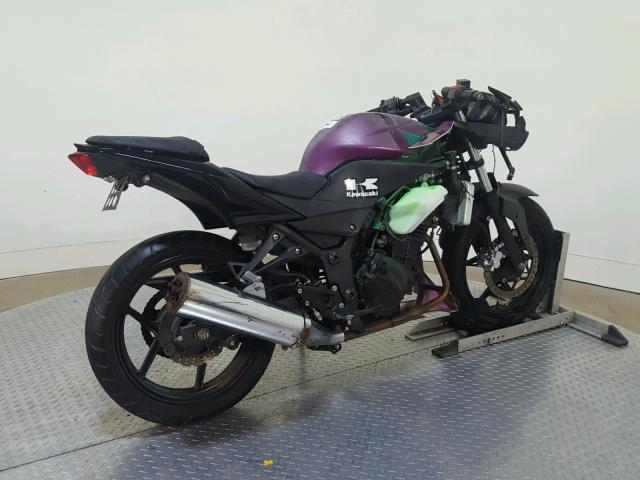 JKAEXMJ128DA09025 - 2008 KAWASAKI EX250 J PURPLE photo 8