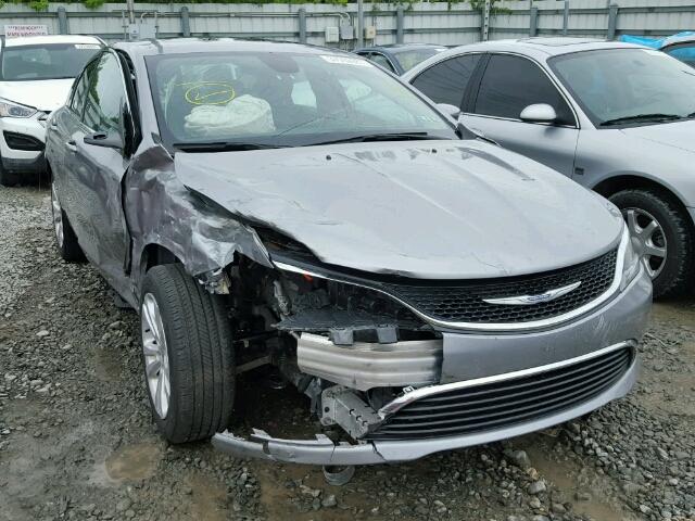 1C3CCCAB7FN713970 - 2015 CHRYSLER 200 LIMITE GRAY photo 1