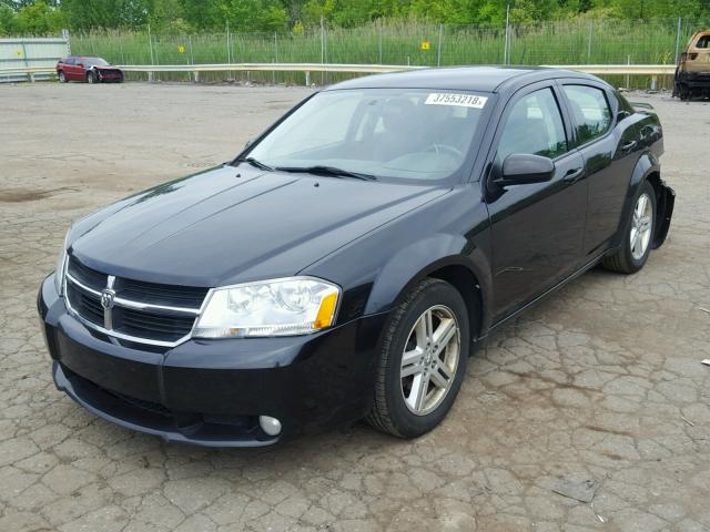 1B3CC5FBXAN218799 - 2010 DODGE AVENGER R/ BLACK photo 2