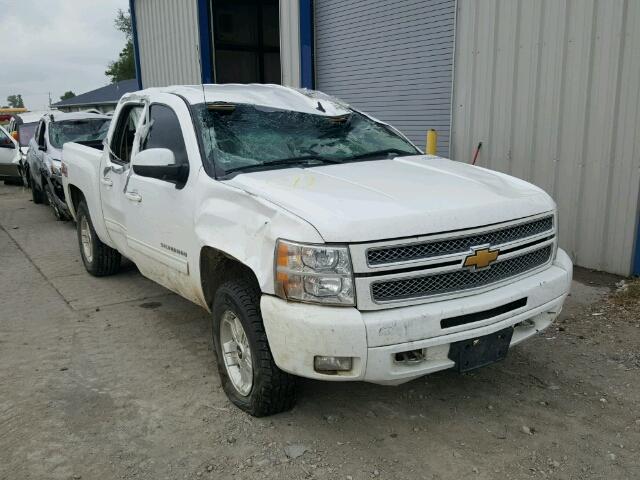 3GCPKTE70CG212249 - 2012 CHEVROLET SILVERADO WHITE photo 1