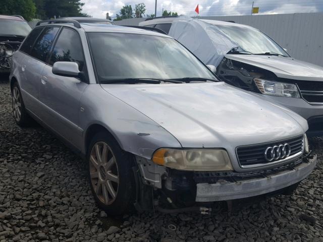 WAUKC68D91A126974 - 2001 AUDI A4 1.8T AV SILVER photo 1