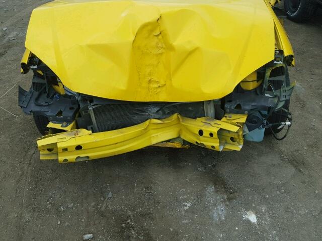 1G1AL12F157610712 - 2005 CHEVROLET COBALT LS YELLOW photo 7