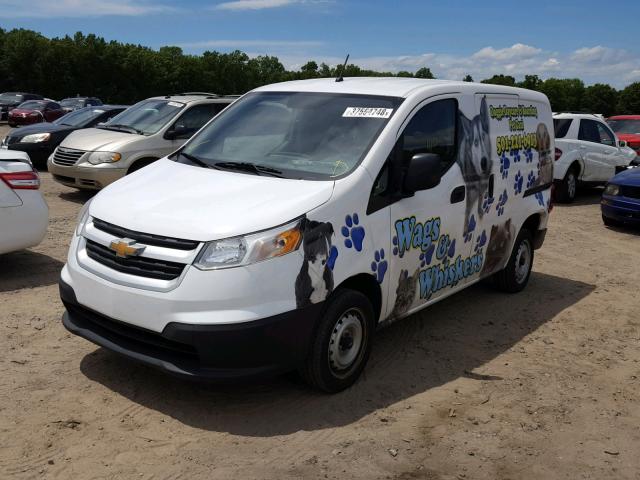 3N63M0YN5HK713088 - 2017 CHEVROLET CITY EXPRE WHITE photo 2