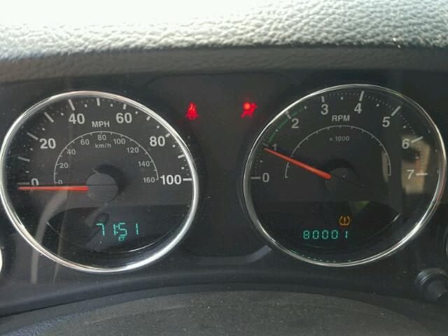 1C4AJWAG4DL630124 - 2013 JEEP WRANGLER S BLACK photo 8