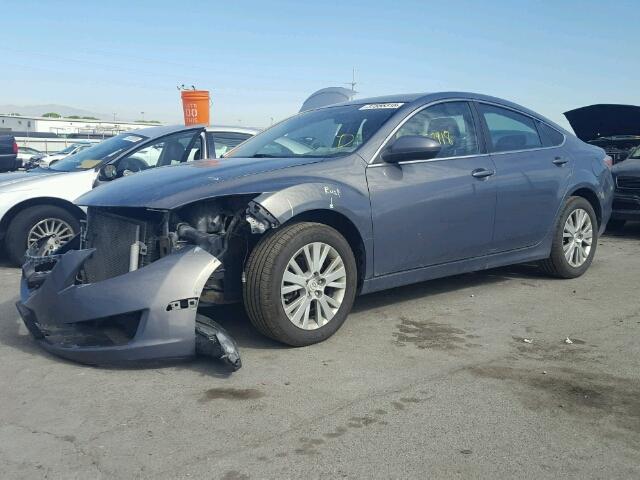 1YVHZ8CH3A5M40852 - 2010 MAZDA 6 I Gris foto 2