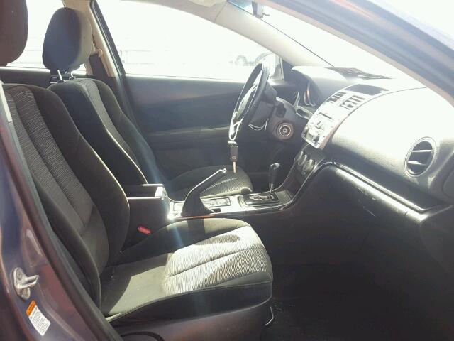 1YVHZ8CH3A5M40852 - 2010 MAZDA 6 I Gris foto 5