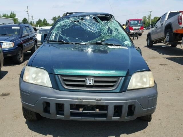 JHLRD18651C013839 - 2001 HONDA CR-V EX GREEN photo 9