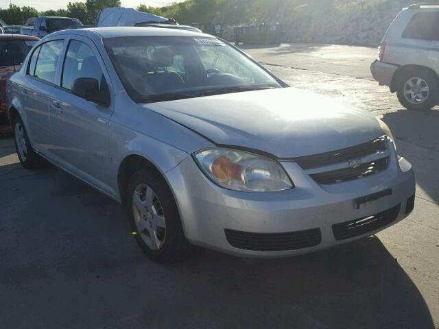 1G1AK55F267660347 - 2006 CHEVROLET COBALT LS SILVER photo 1