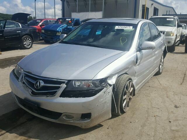 JH4CL96836C012977 - 2006 ACURA TSX SILVER photo 2