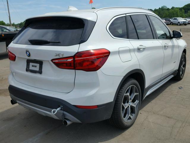 WBXHT3C38GP884856 - 2016 BMW X1 XDRIVE2 Weiß Foto 4