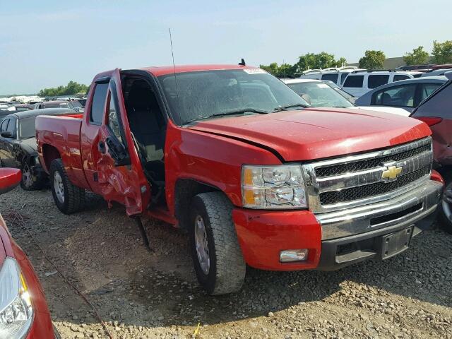 1GCSCSE0XAZ213815 - 2010 CHEVROLET SILVERADO RED photo 9