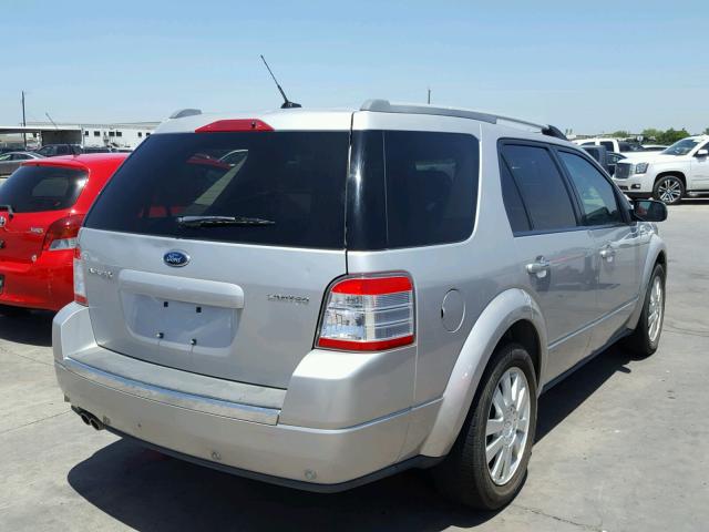 1FMDK03W48GA37028 - 2008 FORD TAURUS X L GRAY photo 4