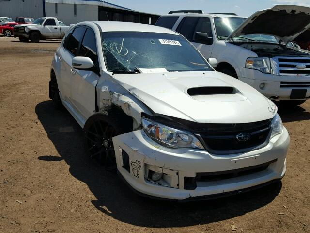 JF1GR8H6XEL265595 - 2014 SUBARU IMPREZA WHITE photo 1