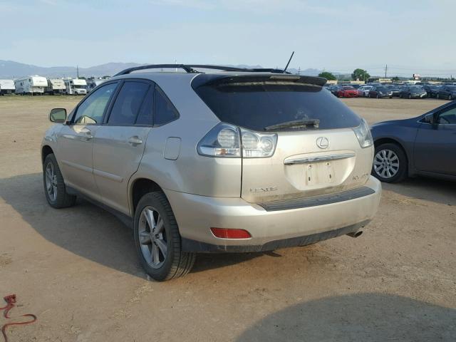 JTJHW31U060026902 - 2006 LEXUS RX 400 GOLD photo 3