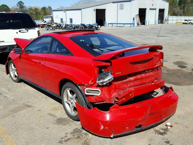 JTDDY32T0Y0031084 - 2000 TOYOTA CELICA GT- RED photo 3