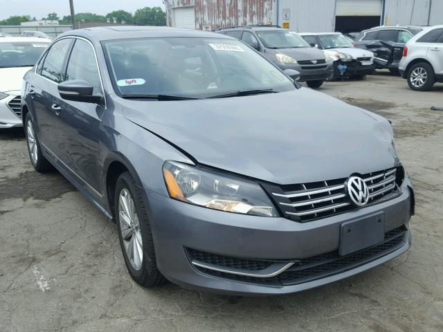 1VWCP7A33DC088327 - 2013 VOLKSWAGEN PASSAT SEL GRAY photo 1