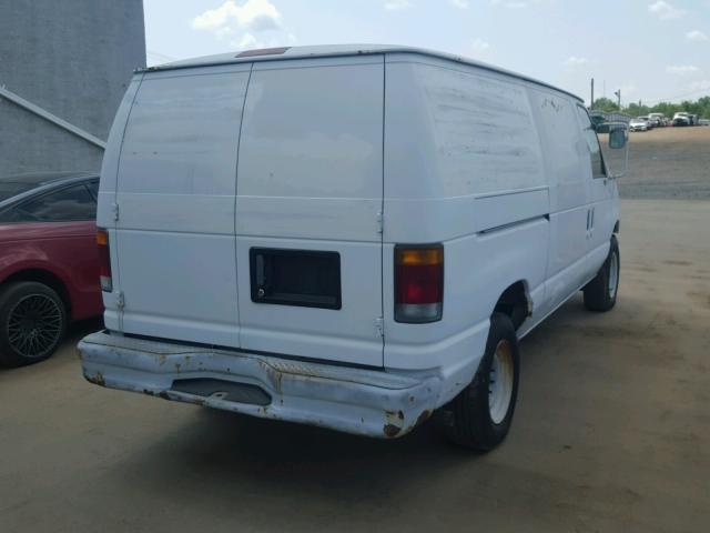 1FTFE24Y1RHB30391 - 1994 FORD ECONOLINE WHITE photo 4