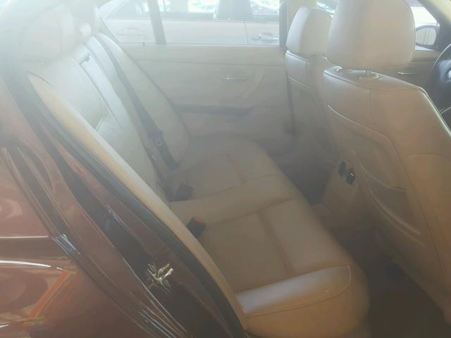 WBAVB175X6NK32265 - 2006 BMW 325 I AUTO PURPLE photo 6