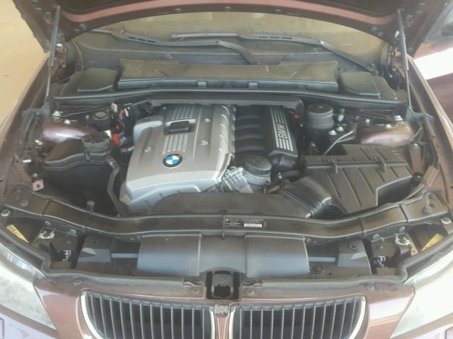 WBAVB175X6NK32265 - 2006 BMW 325 I AUTO PURPLE photo 7