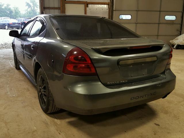 2G2WP542451310702 - 2005 PONTIAC GRAND PRIX GRAY photo 3