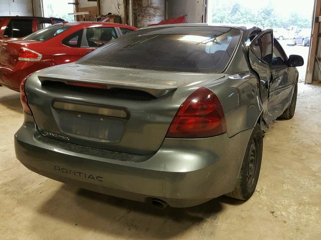 2G2WP542451310702 - 2005 PONTIAC GRAND PRIX GRAY photo 4