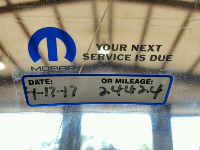 ZFBERFBT1F6A76120 - 2015 RAM PROMASTER WHITE photo 9