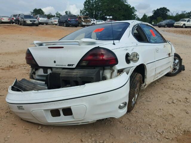 1G2NV12E4YM781958 - 2000 PONTIAC GRAND AM G WHITE photo 4