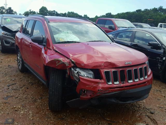 1C4NJCBA0GD806210 - 2016 JEEP COMPASS SP 红色 照片 1