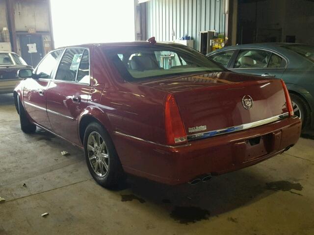 1G6KD5EY1AU126034 - 2010 CADILLAC DTS LUXURY RED photo 3