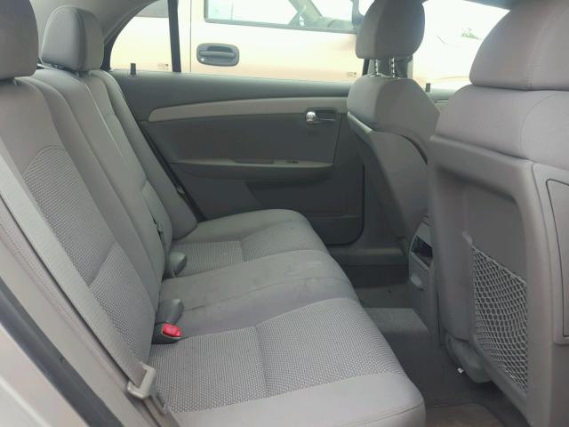 1G1ZH57B68F170210 - 2008 CHEVROLET MALIBU 1LT SILVER photo 6