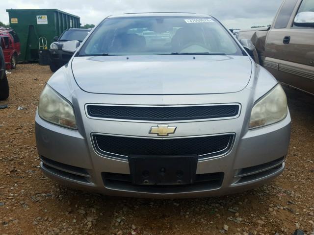 1G1ZH57B68F170210 - 2008 CHEVROLET MALIBU 1LT SILVER photo 9