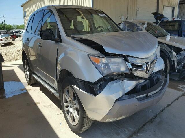 2HNYD283X8H538952 - 2008 ACURA MDX TECHNO SILVER photo 1