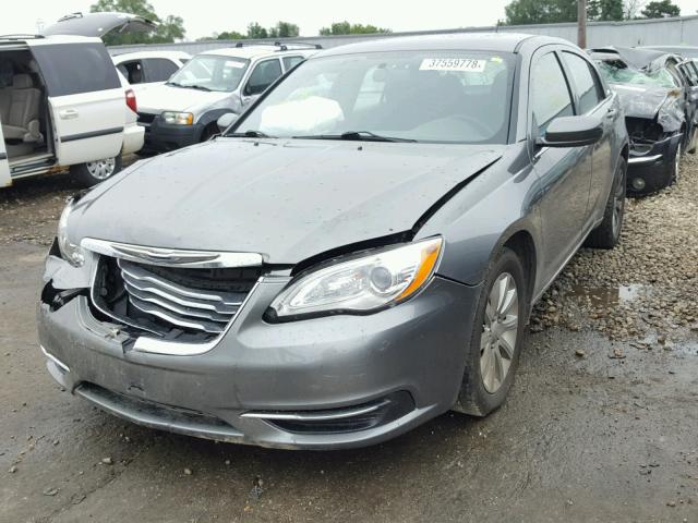 1C3CCBBB9CN226337 - 2012 CHRYSLER 200 TOURIN GRAY photo 2