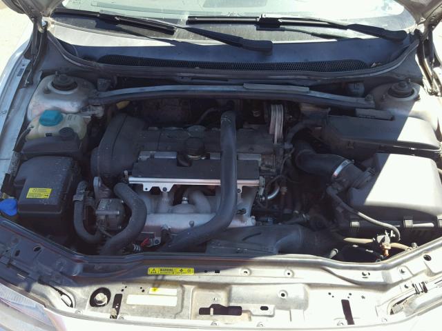 YV1RS592452462277 - 2005 VOLVO S60 2.5T SILVER photo 7