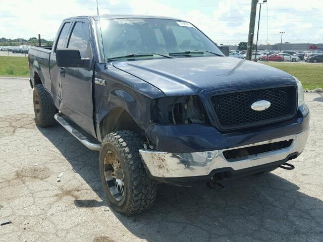 1FTPX14V46NB61128 - 2006 FORD F150 蓝色 照片 1