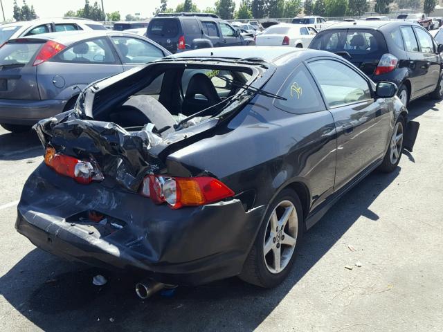 JH4DC54852C014272 - 2002 ACURA RSX BLACK photo 4