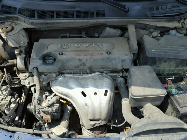 4T1BE46K69U342175 - 2009 TOYOTA CAMRY BASE BLUE photo 7