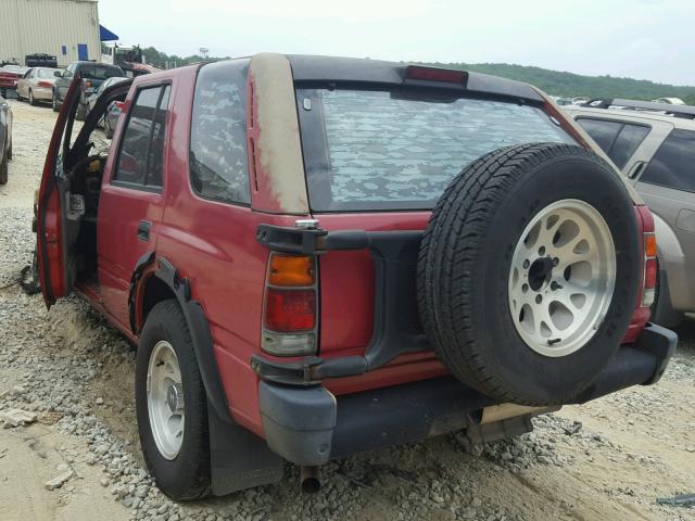 4S6CY58V9S4418753 - 1995 HONDA PASSPORT E 红色 照片 3