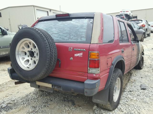 4S6CY58V9S4418753 - 1995 HONDA PASSPORT E 红色 照片 4
